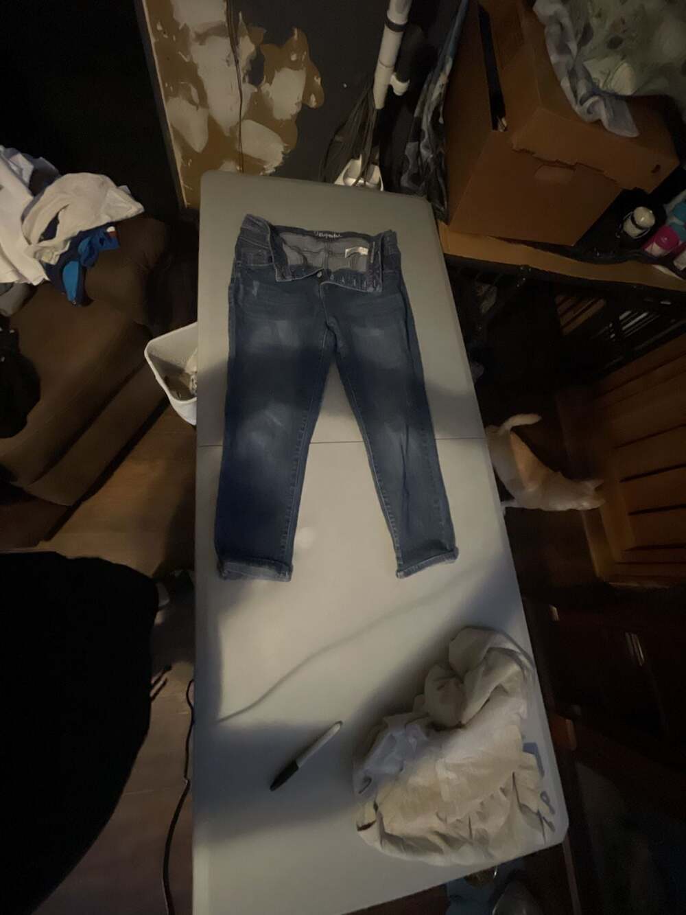 Aeropostale High-Rise Cropped Legging Jeans Size 12